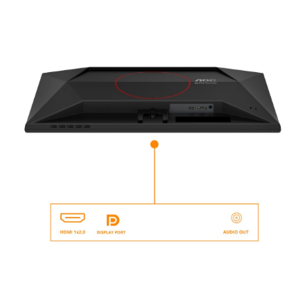 AOC | 25G42E | 25 " | IPS | FHD | 16:9 | 180 Hz | 1 ms | 1920 x 1080 pixels | 300 cd/m² | HDMI ports quantity 1 | Black