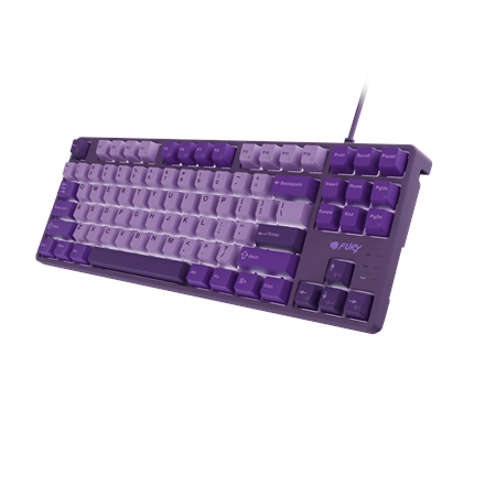 Fury | Kanabo K2 | Gaming Keyboard | Wired | US | Linear | Purple