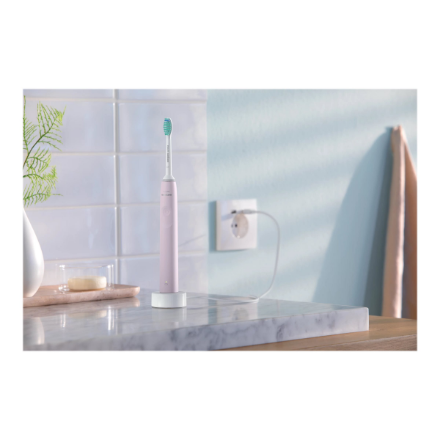 Philips | Sonic Electric Toothbrush | HX3651/11 Sonicare | Rechargeable | For adults | Number of brush heads included 1 | Number of teeth brushing modes 1 | Sonic technology | Sugar Rose
