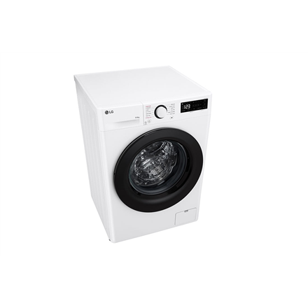 LG | Washing machine with dryer | F4DR509SBW | Energy efficiency class A | Front loading | Washing capacity 	9 kg | 1400 RPM | Depth 55 cm | Width 60 cm | Display | Rotary knob + LED | Drying system | Drying capacity 6 kg | Steam function | Direct drive | White