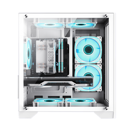 Gamemax Case | INFINITY MINI WH | M-ATX