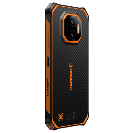 Hammer | Energy X2 | Black/Orange | 6.1 " | IPS | 1560 x 720 pixels | Mediatek | G81 | Internal RAM 6 GB | 128 GB | Dual SIM | 4G | Main camera resolution 50 MP | Android | 15 | 5000 mAh