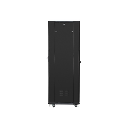 Lanberg | Rack cabinet 19" free-standing 42U/600x800 (flat pack) | FF01-6842-12B | Black