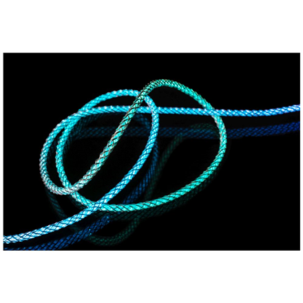Fixed | Glowing Charging Cable USB-C/USB-C, PD support, Rainbow | FIXDLED-CC-RA