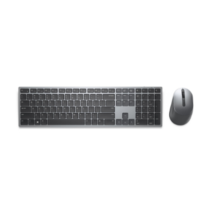 Dell | Premier Multi-Device Keyboard and Mouse | KM7321W | Keyboard and Mouse Set | Wireless | Batteries included | Wireless connection | US | Titan grey