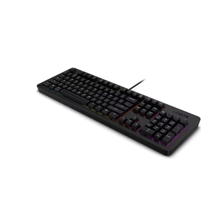 Lenovo Gaming Keyboard | Legion K310 RGB | Keyboard | Wired | US English | Membrane | Black