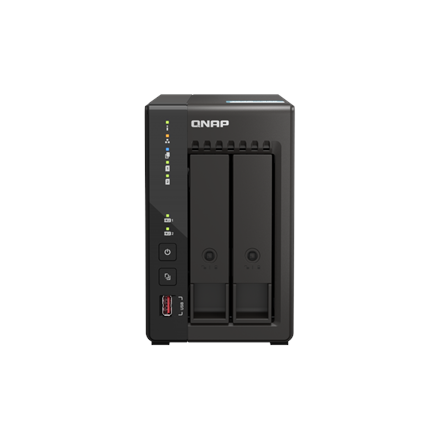 QNAP | 2-Bay desktop NAS | TS-253E-8G | Intel Celeron | J6412 4-core | Processor frequency 2.6 GHz | 8 GB