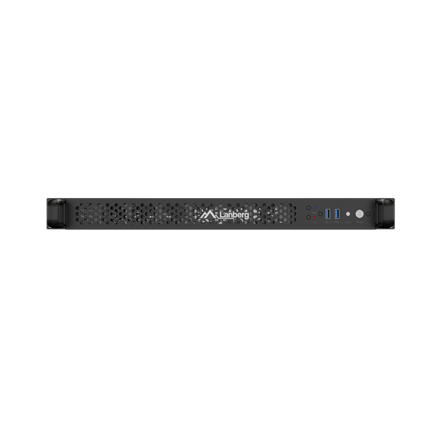 Lanberg Rackmount server chassis E-ATX 650/12 19"/1U | SC01-6501-12B | Black