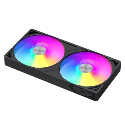 Gamemax CPU Liquid Cooler | GLACIER 240 LCD BK | Black