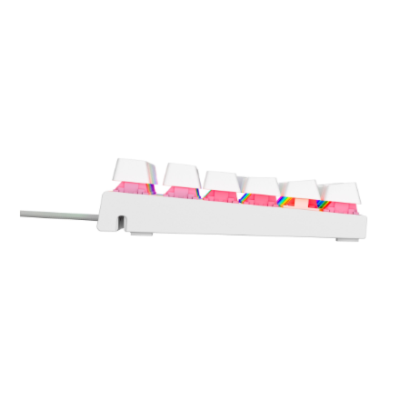 Genesis | THOR 303 | Mechanical Gaming Keyboard | Wired | US | Outemu Peach Silent | White