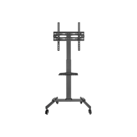 Goobay Floor stand | TV Presentation Stand Basic, Size L | Height adjustment | 37-70 " | Maximum weight (capacity) 35 kg | Black