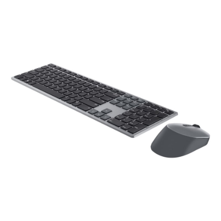 Dell | Premier Multi-Device Keyboard and Mouse | KM7321W | Keyboard and Mouse Set | Wireless | Batteries included | Wireless connection | US | Titan grey