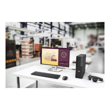 Dell Pro | QCS1255 | Desktop | Slim | AMD Ryzen 7 | 8700G | Internal memory 16 GB | DDR5 | Solid-state drive capacity 512 GB | Intel Integrated Graphics | Keyboard language No keyboard | Ubuntu | Warranty 36 month(s)