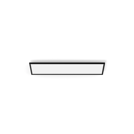 Philips Hue Aurelle rectangular panel light, Black, 120 x 30 cm | 2200-6500 Hue White Ambiance
