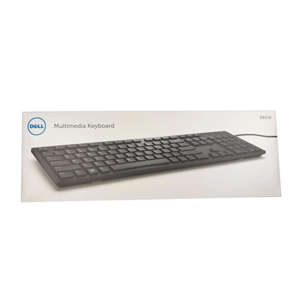 Dell | KB216 | Keyboard | Wired | Lithuanian | Black