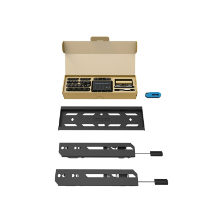 Neomounts Wall mount | WL30S-850BL12 TV mount | Micro adjustment | 24-65 " | Maximum weight (capacity) 40 kg | Black