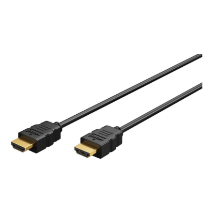 Goobay 60627 High Speed HDMI Cable with Ethernet, 4K/60Hz, Black | HDMI | 15 m