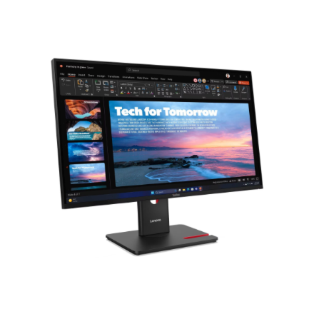 Lenovo | ThinkVision | T27QD-40 | 27 " | IPS | 16:9 | 120 Hz | 4 ms | 2560 x 1440 pixels | 350 cd/m² | HDMI ports quantity 1 | Eclipse black | Warranty 36 month(s)