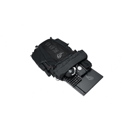 Asus | ROG Archer Ergoair BP3800 | Fits up to size 18 " | Backpack | Shoulder strap | Waterproof | Black