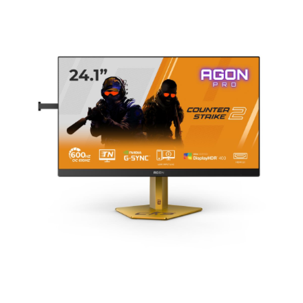 AOC CS24A | 24 " | TN | FHD | 16:9 | 610 Hz | 0.5 ms | 1920 x 1080 pixels | 500 cd/m² | HDMI ports quantity 2 | Black/Orange