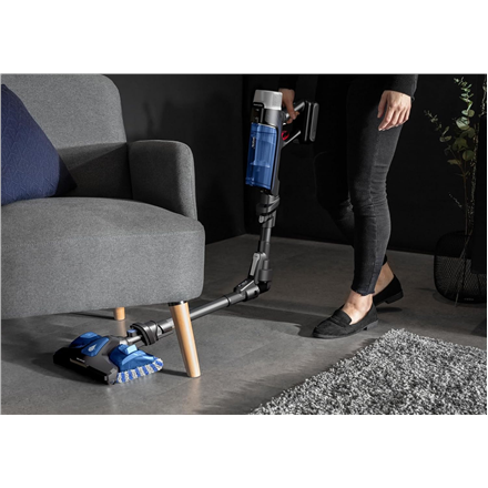 TEFAL Vacuum Cleaner | TY20C7 X-force Flex Aqua | Cordless operating | 250 W | Black/Blue