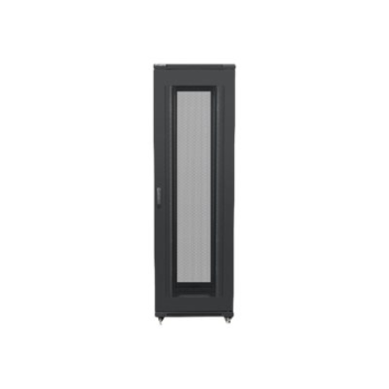 Lanberg | Rack cabinet 19" free-standing 42U/800x800 (flat pack) with mesh door | FF01-8842-23B | Black