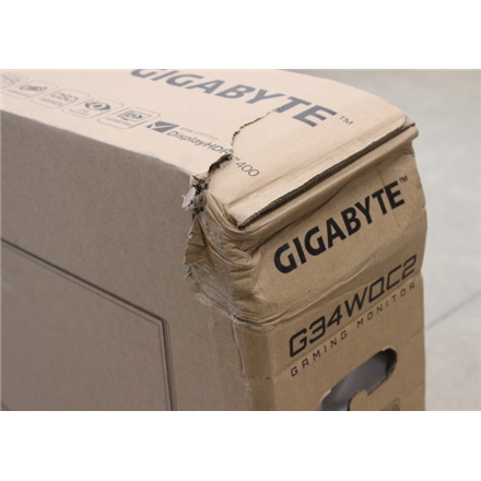 Gigabyte SALE OUT. | G34WQC2 EK | 34 " | VA | WQHD | 200 Hz | 1 ms | 3440 x 1440 pixels | 450 cd/m² | HDMI ports quantity 2 | Warranty 36 month(s) | DAMAGED PACKAGING
