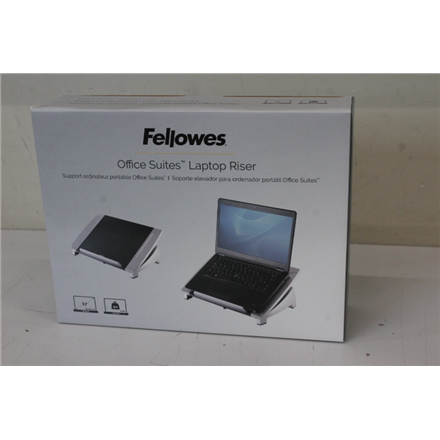 SALE OUT. Fellowes Office Suites laptop stand | SALE OUT. Fellowes | Office Suites Laptop Stand | DAMAGED PACKAGING | Black/Silver