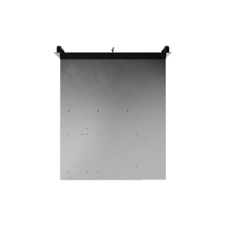 Lanberg Rackmount server chassis ATX 520/12 19"/4U | SC01-5204-12B