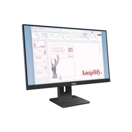 Lenovo | ThinkVision E24-40 | 23.8 " | IPS | 16:9 | 100 Hz | 4 ms | 1920 x 1080 pixels | 250 cd/m² | HDMI ports quantity 1 | Raven Black | Warranty 36 month(s)
