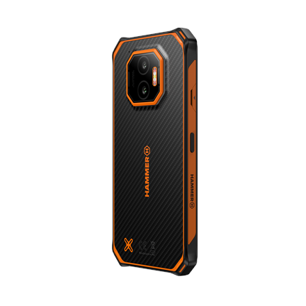 Hammer | Energy X2 | Black/Orange | 6.1 " | IPS | 1560 x 720 pixels | Mediatek | Dimensity 6300 | Internal RAM 8 GB | 256 GB | microSD | Dual SIM | 4G | 5G | Main camera resolution 50 MP | Android | 15 | 5000 mAh