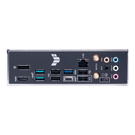 Asus | TUF GAMING B650M-PLUS WIFI | Processor family AMD | Processor socket AM5 | DDR5 DIMM | Memory slots 4 | Supported hard disk drive interfaces 	SATA, M.2 | Number of SATA connectors 4 | Chipset AMD B650 | micro-ATX