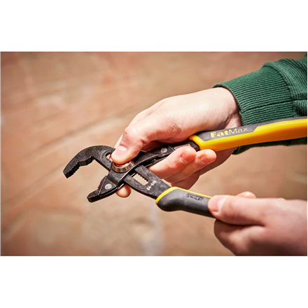 Stanley | Fatmax 250mm Push Button Multigrip Pliers | 0-84-648