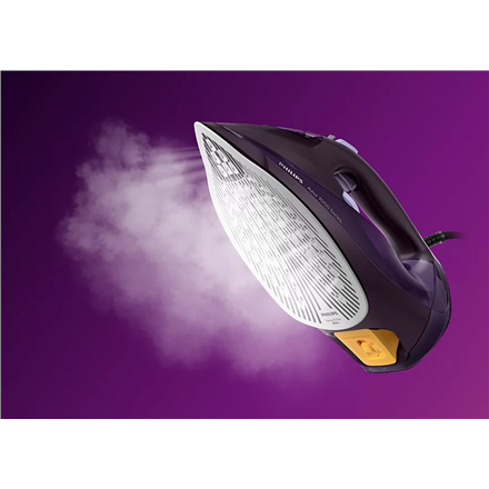 Philips | DST7051/30 7000 Series | Steam Iron | 2800 W | Water tank capacity 300 ml | Continuous steam 50 g/min | Dark purple | Steam boost performance 250 g/min