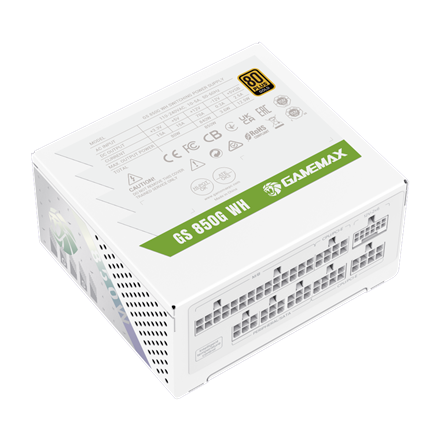 Gamemax PSU | GS 850G WH | 850 W | SFX | White | Full Modular