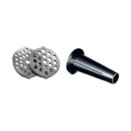 TEFAL | Meat mincer | NE105838 | Black | 1400 W | Number of speeds 1 | Throughput (kg/min) 1.7 | The set includes 3 stainless steel sieves for medium or coarse grinding.