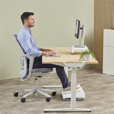 Fellowes | Breyta Compact Keyboard (TKL) Wrist Rest | Grey