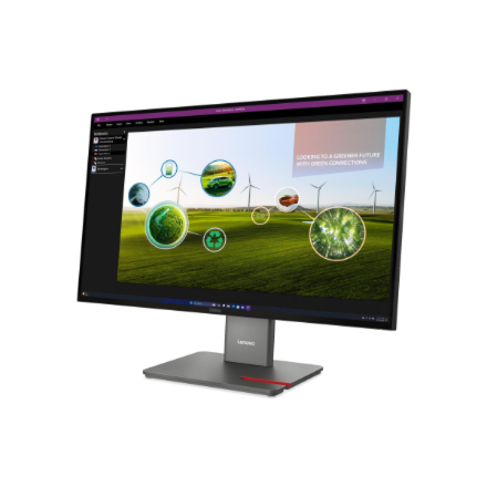 Lenovo | ThinkVision | P27Q-40 | 27 " | IPS | 16:9 | 120 Hz | 4 ms | 350 cd/m² | HDMI ports quantity 1 | Eclipse black | Warranty 36 month(s)