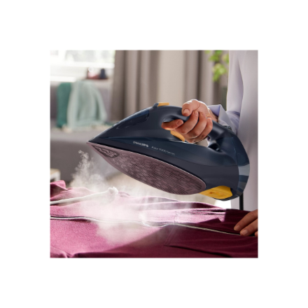 Philips DST7060/20 7000 Series | Steam Iron | 3000 W | Water tank capacity 300 ml | Continuous steam 55 g/min | Steam boost performance 250 g/min | Blue/Yellow