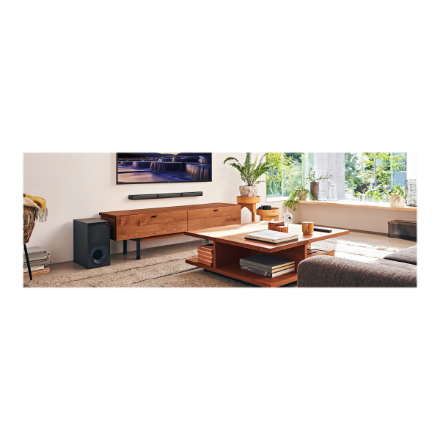Sony | HT-S40R 5.1ch Home Cinema Soundbar with Wireless Rear Speakers | Black | No | USB port | Wi-Fi | Bluetooth | Wireless connection