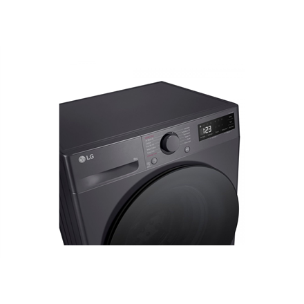LG | Washing Machine | F2WR508S2M | Energy efficiency class A | Front loading | Washing capacity 8 kg | 1200 RPM | Depth 48 cm | Width 60 cm | LED | Middle Black