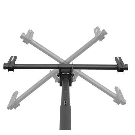 Neomounts CL35-440BL16L Monitor/TV Mount Ceiling | Adjustable Height, Rotate, Tilt, Swivel | 37-70 " | Maximum weight (capacity) 50 kg | Black