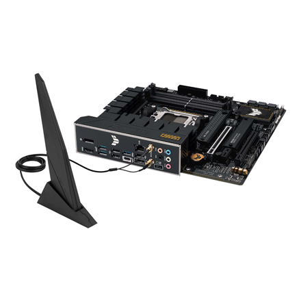Asus | TUF GAMING B650M-PLUS WIFI | Processor family AMD | Processor socket AM5 | DDR5 DIMM | Memory slots 4 | Supported hard disk drive interfaces 	SATA, M.2 | Number of SATA connectors 4 | Chipset AMD B650 | micro-ATX
