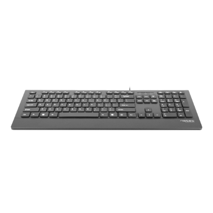 Natec Keyboard, Barracuda, US Layout, Slim | Natec | Keyboard | Barracuda | Standard | Wired | US | Black