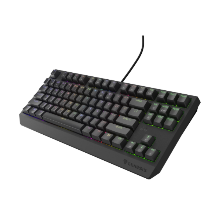 Genesis | THOR 230 TKL | Mechanical Gaming Keyboard | Wired | US | Linear | Black | RGB