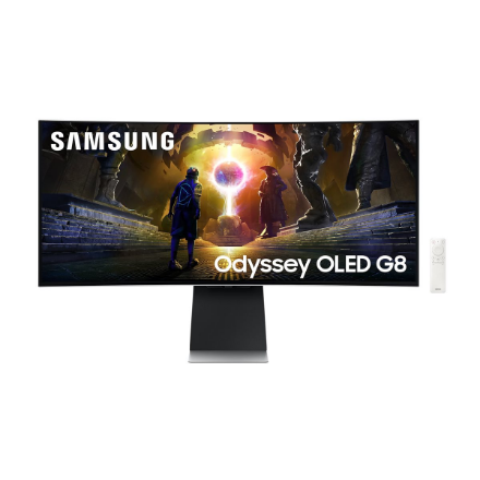 Samsung | LS34DG850SUXDU | 34 " | OLED | 21:9 | 175 Hz | 0.03 ms | 3440 x 1440 pixels | HDMI ports quantity 2 | Silver