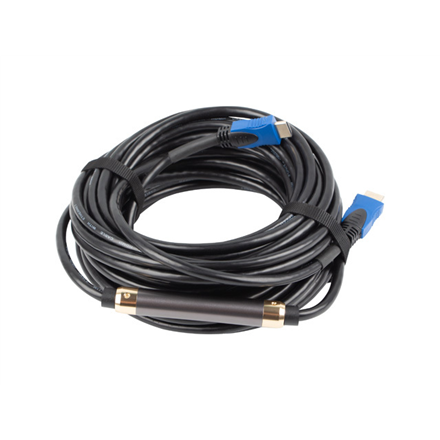 Lanberg HDMI V2.0 Cable 4K CU | CA-HDMI-20CU-0150-BK | HDMI to HDMI | 15 m