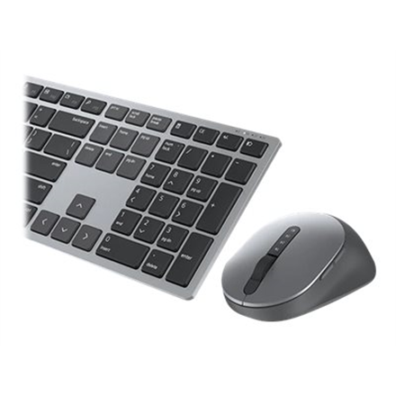 Dell | Premier Multi-Device Keyboard and Mouse | KM7321W | Keyboard and Mouse Set | Wireless | Batteries included | Wireless connection | EE | Titan grey