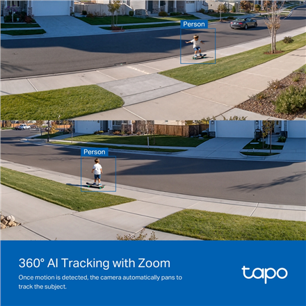 TP-LINK Tapo C710 | Pan/Tilt Security Floodlight Camera | 3 MP | F/2.0 | IP65 | H.264 | microSD up to 512 GB
