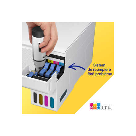 Epson | Multifunctional Printer | EcoTank L3276 | Inkjet | Colour | 3-in-1 | A4 | Wi-Fi | White